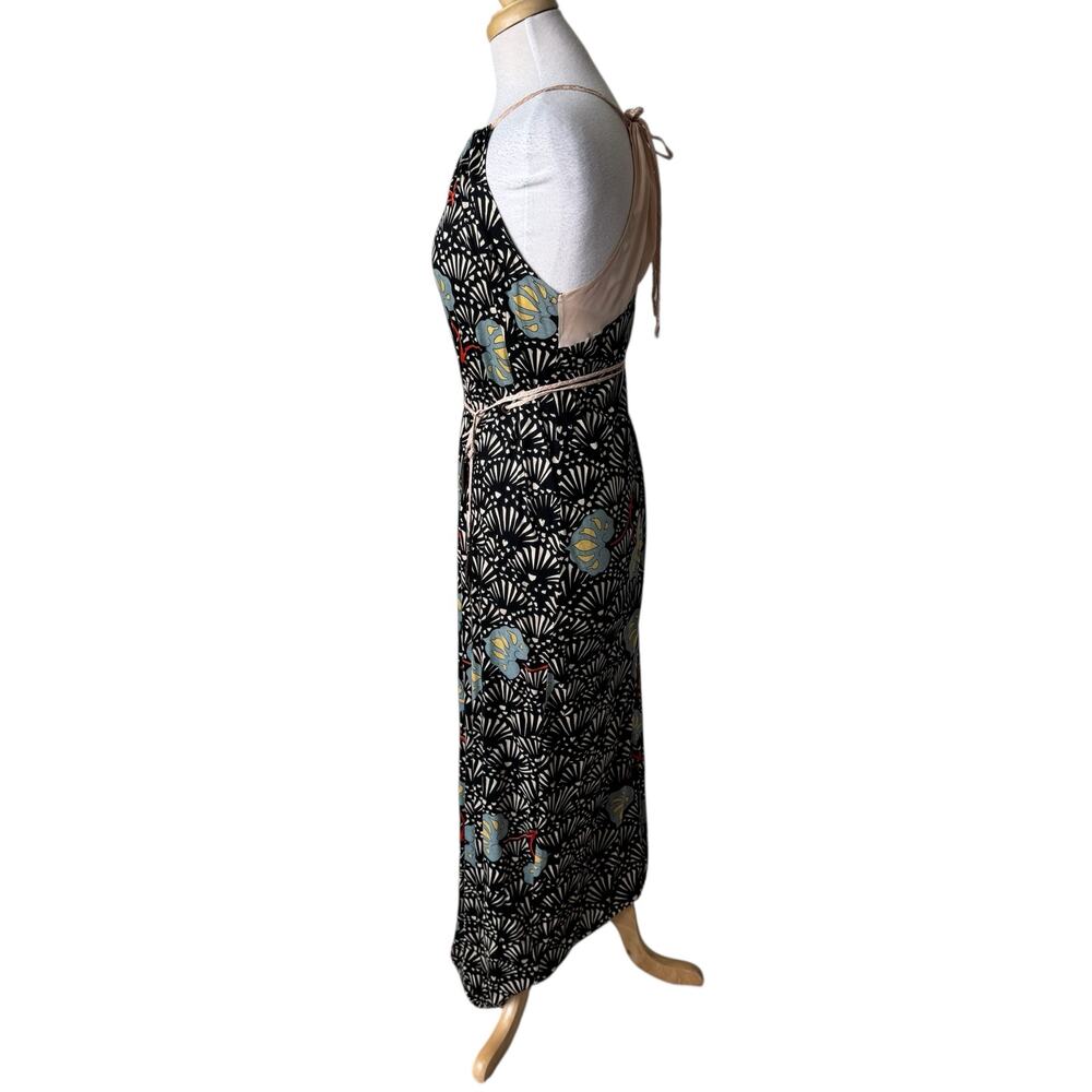 HOSS INTROPIA Printed Halter Maxi Dress Size Small - Picture 5 of 9